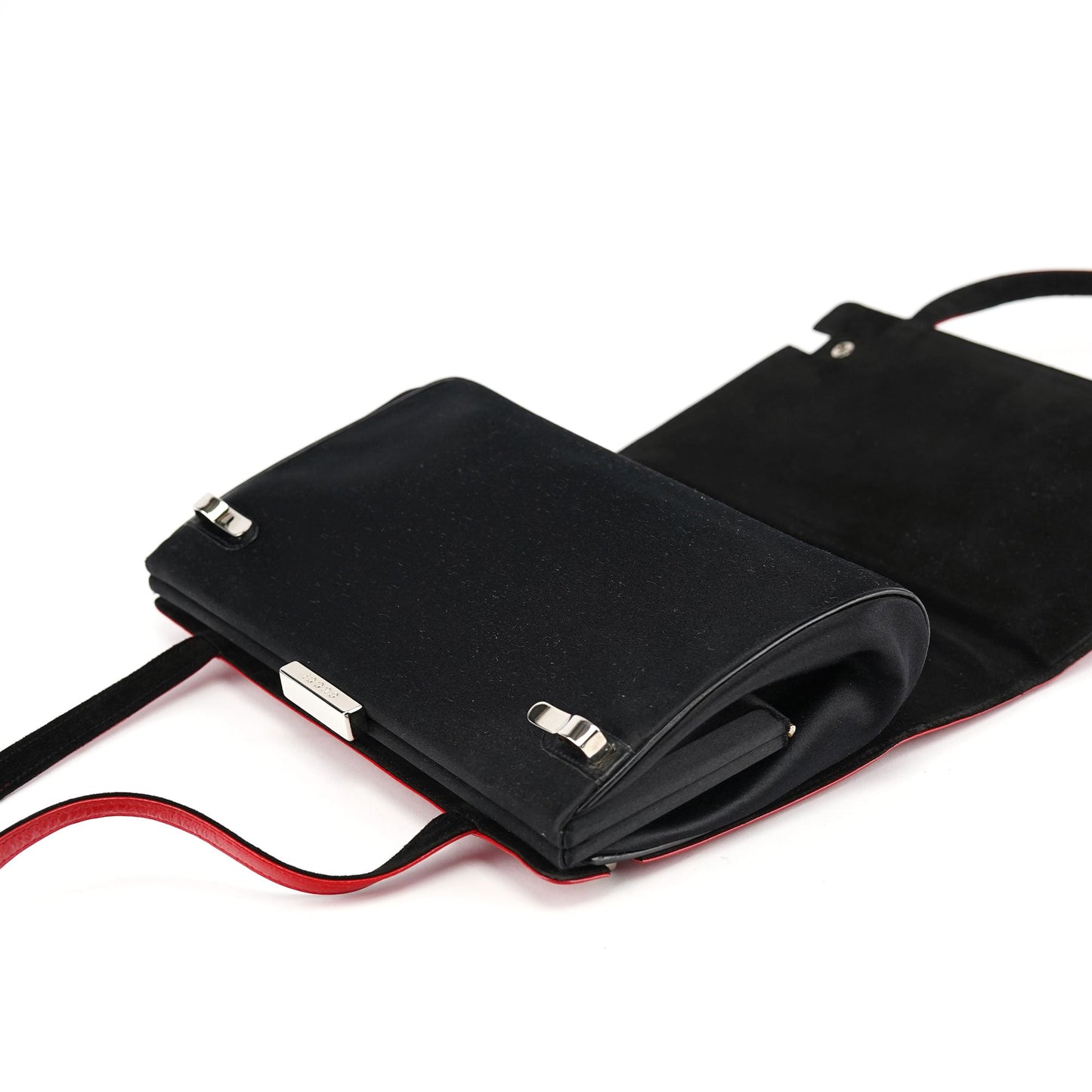 Red Calfskin Leather Tote Bag