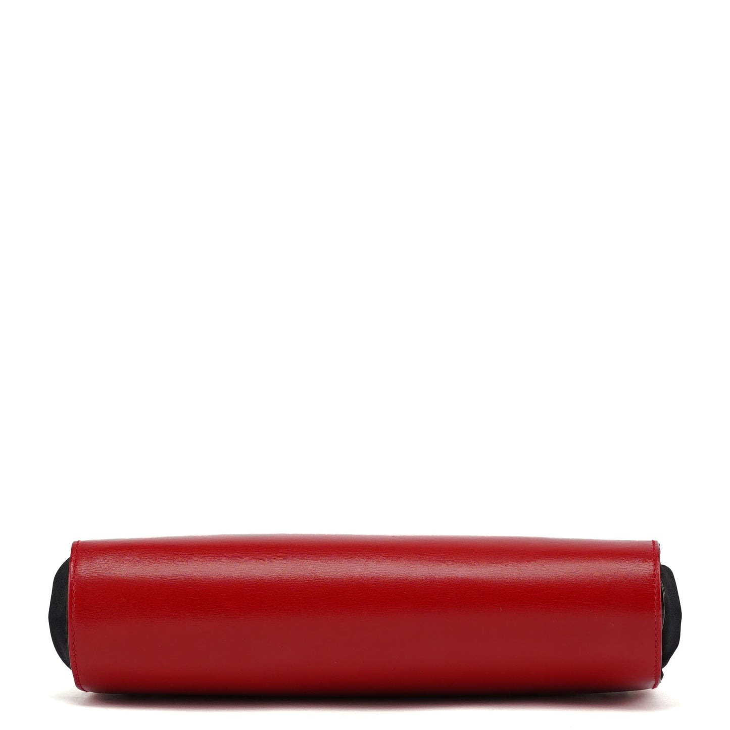 Red Calfskin Leather Tote Bag