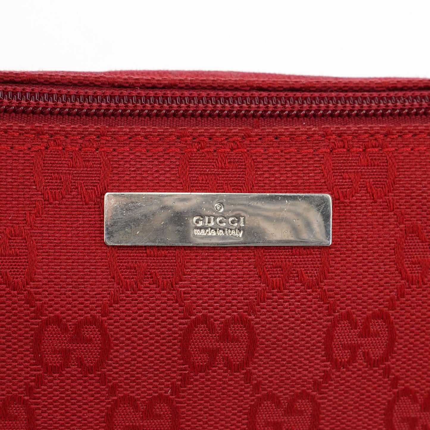 Red GG Boat Pochette