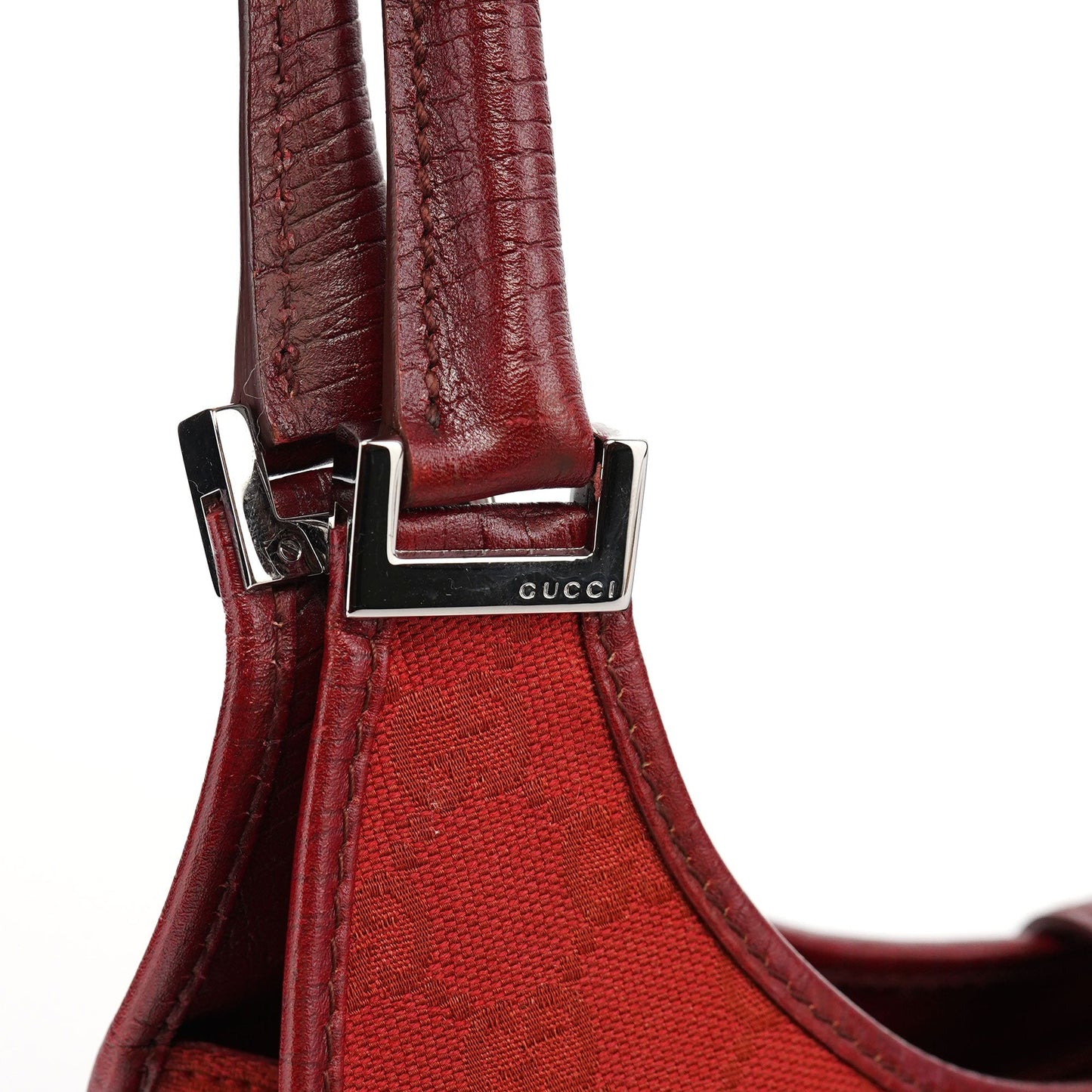 Red GG Jackie Shoulder Bag