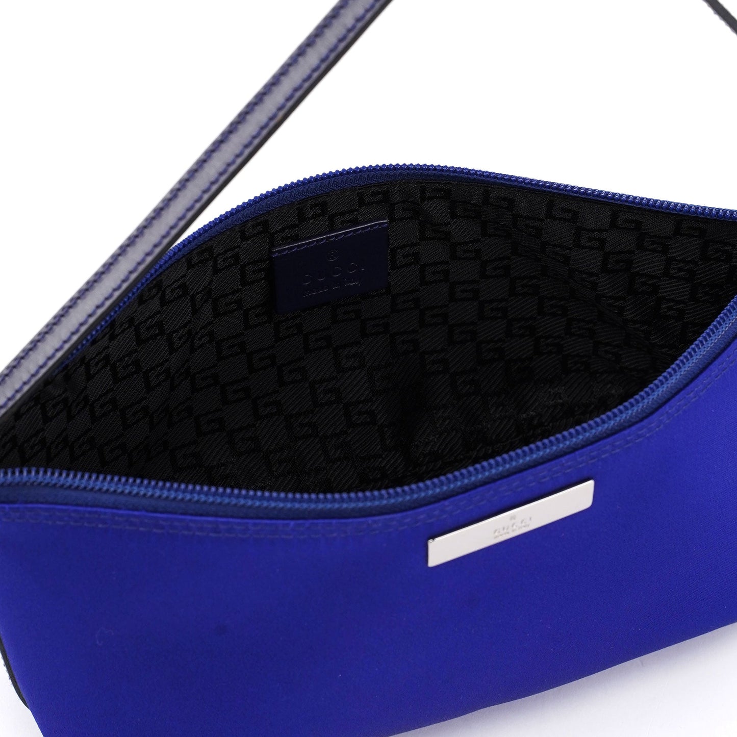 Royal Blue Satin Boat