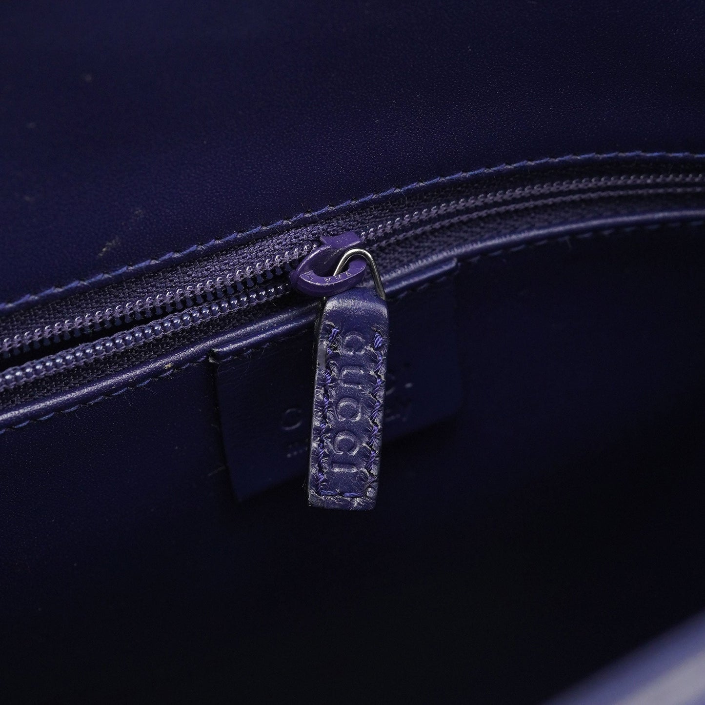 Royal Blue Satin Tote Bag