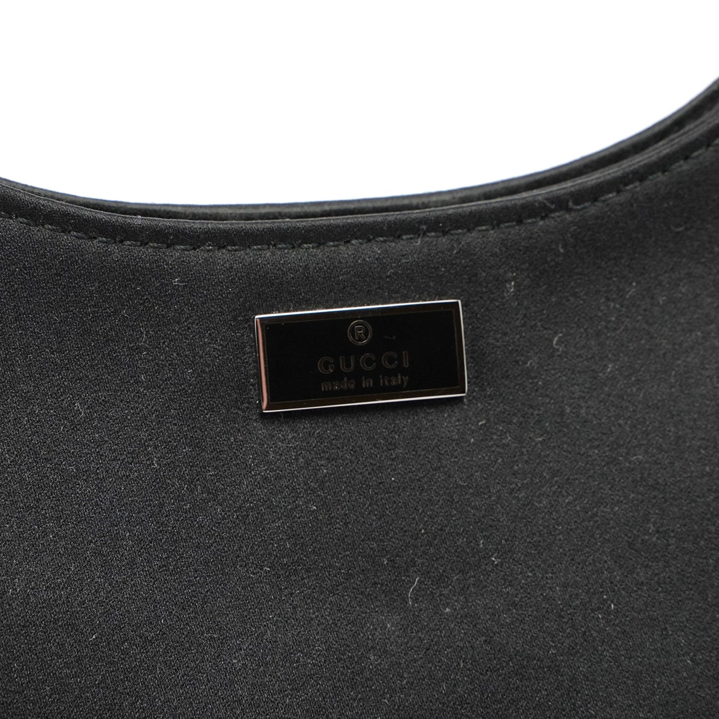 Satin Bamboo Hobo Bag