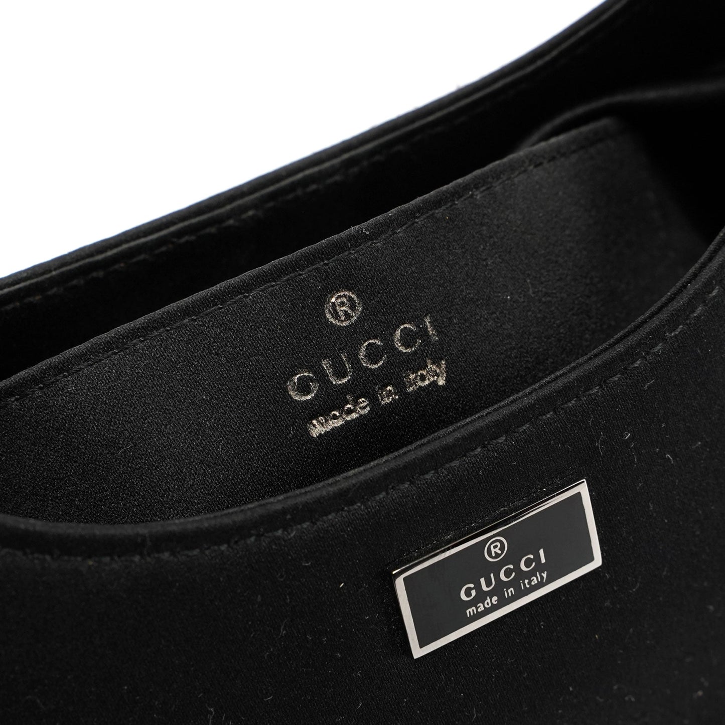 Satin Bamboo Hobo Bag