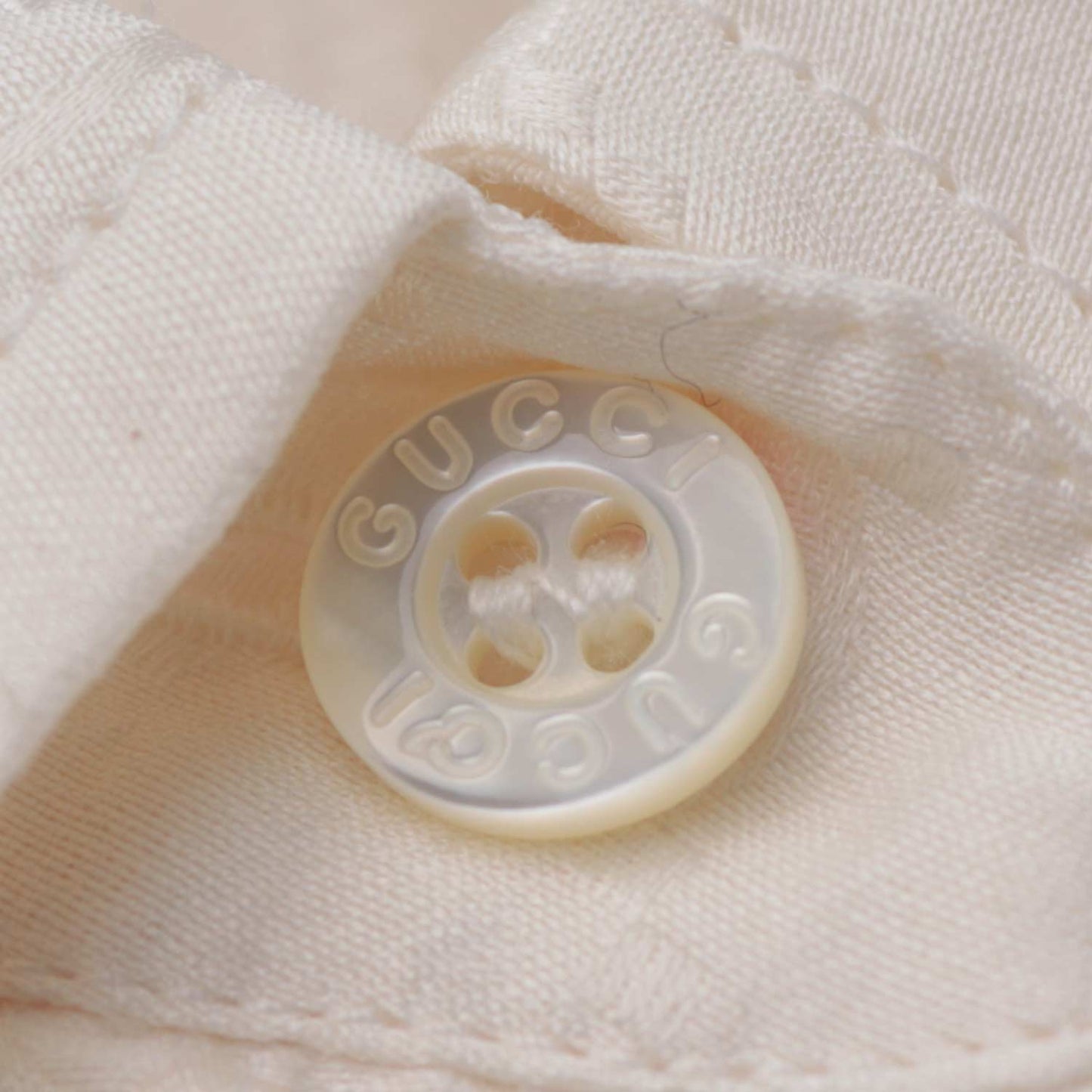 Spring 1998 Ivory Monogram Shirt