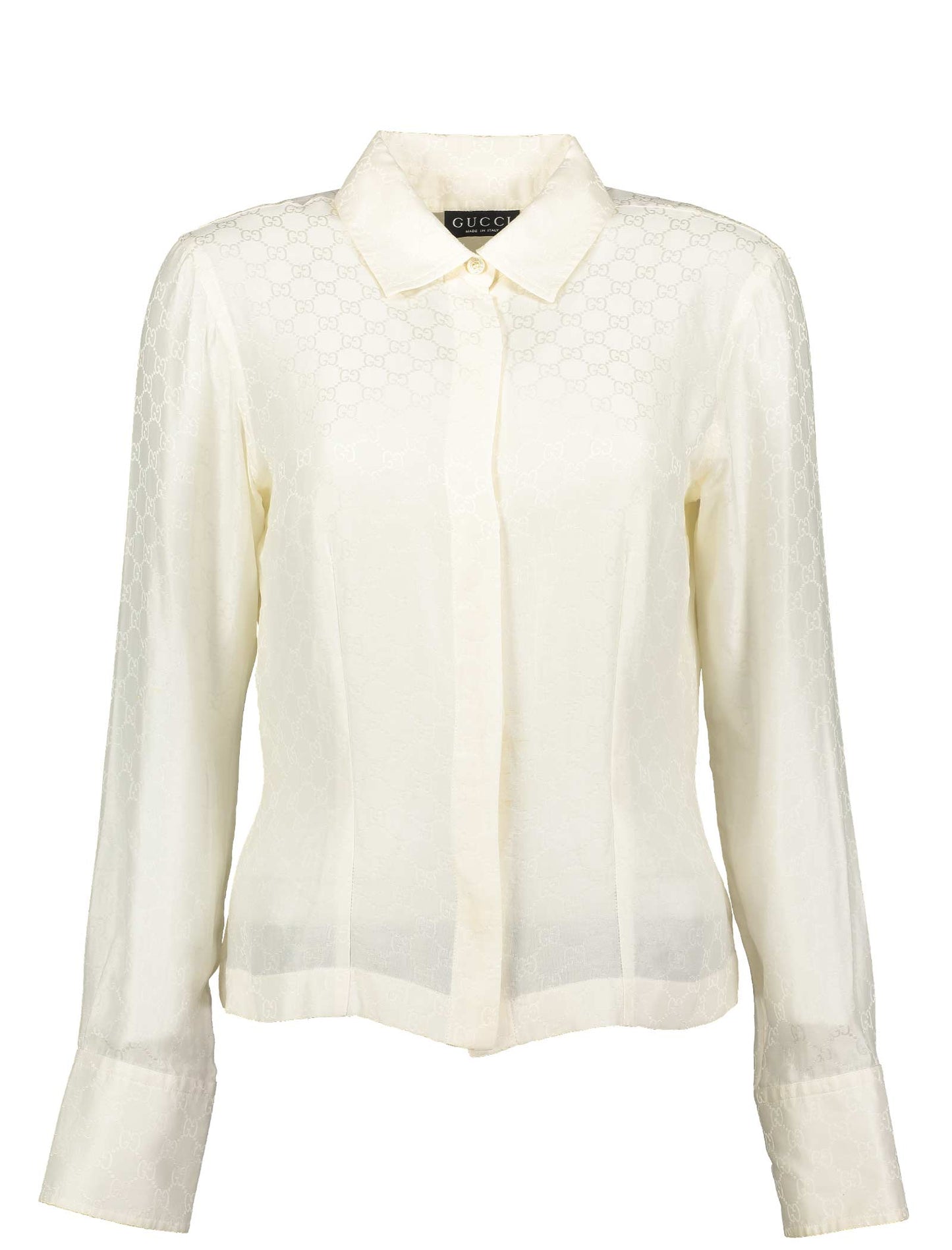 Spring 1998 Ivory Monogram Shirt