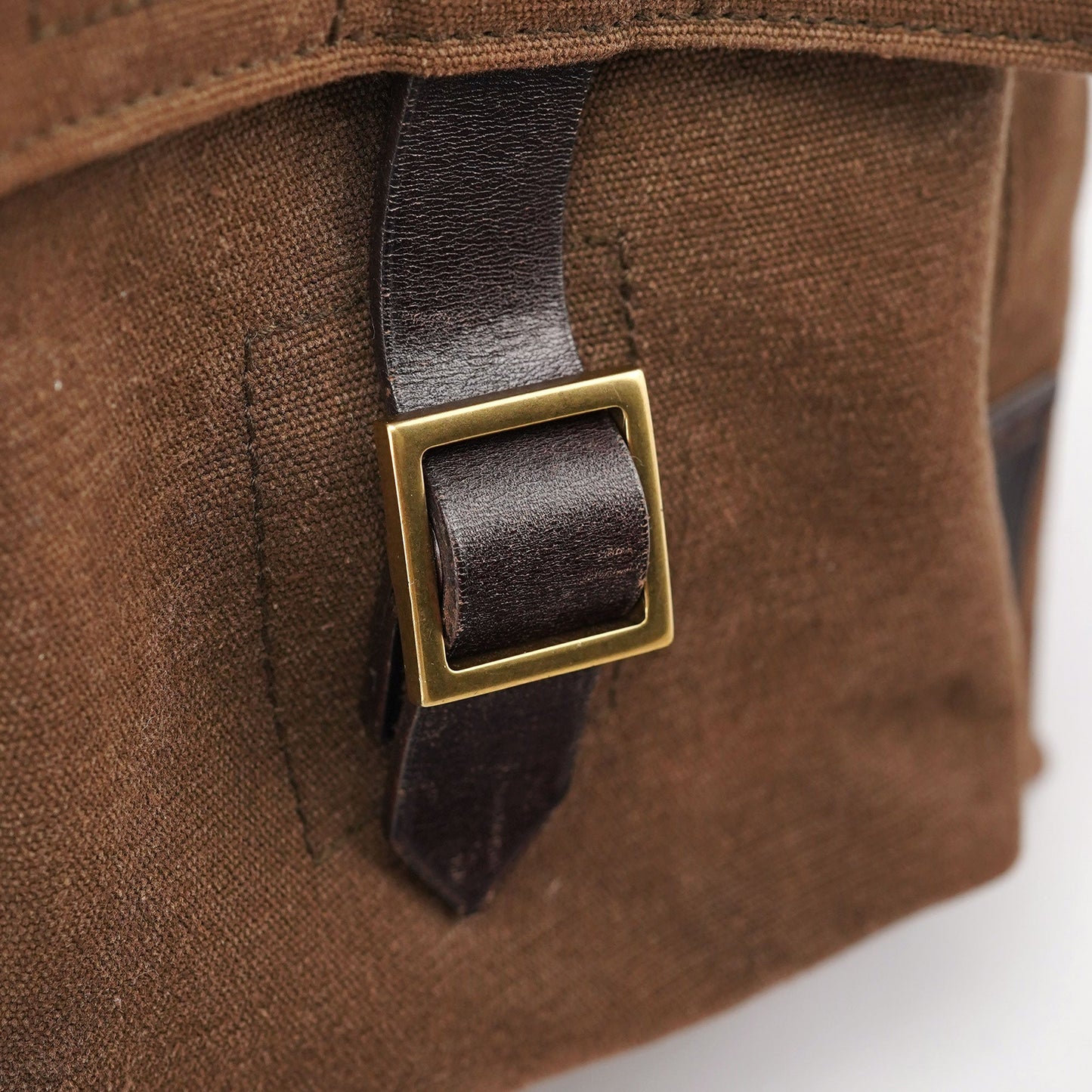 Spring 2003 Brown Canvas Shoulder Bag