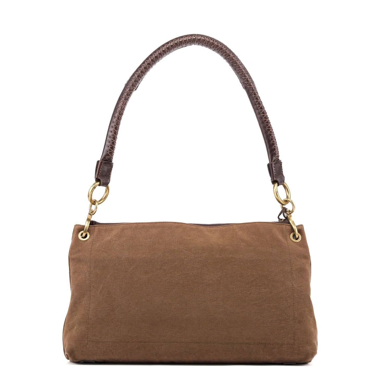 Spring 2003 Brown Canvas Shoulder Bag