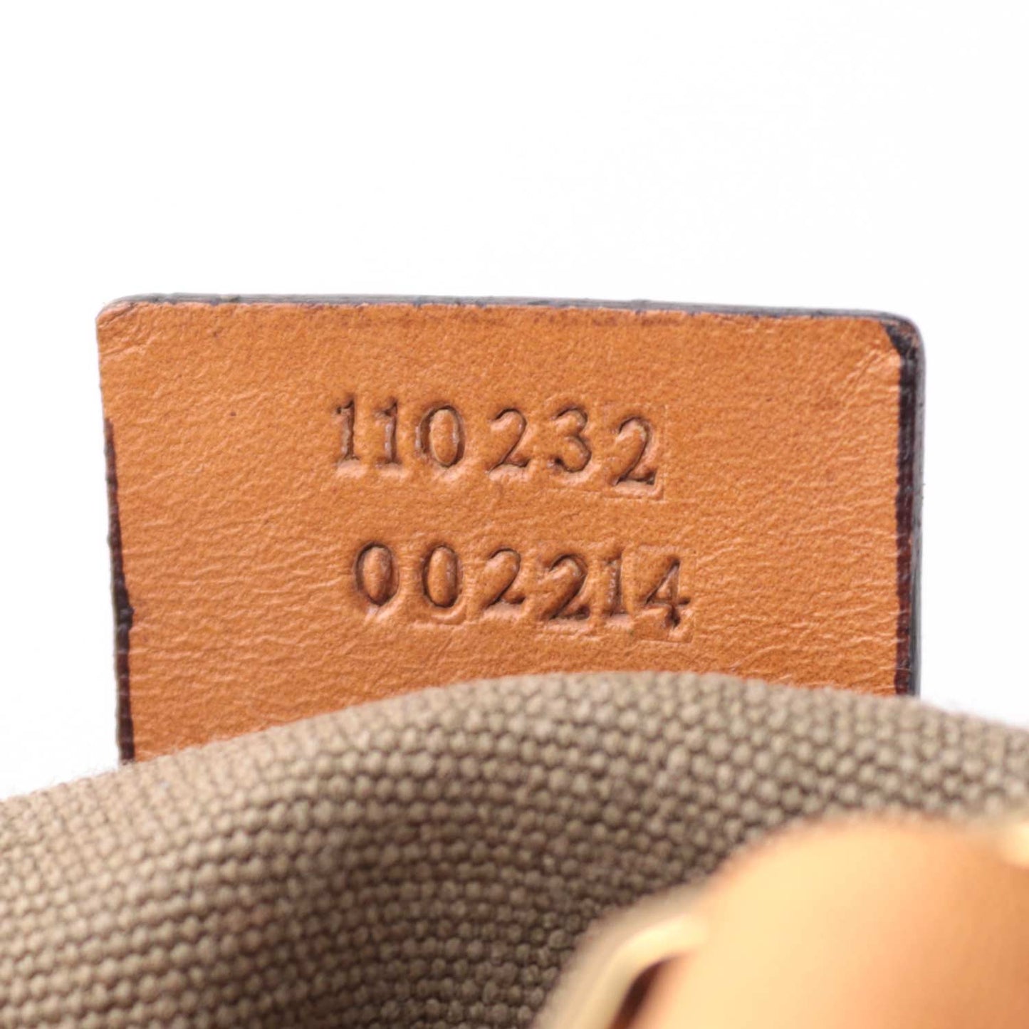 Spring 2003 Canvas Leather Shoulder Bag