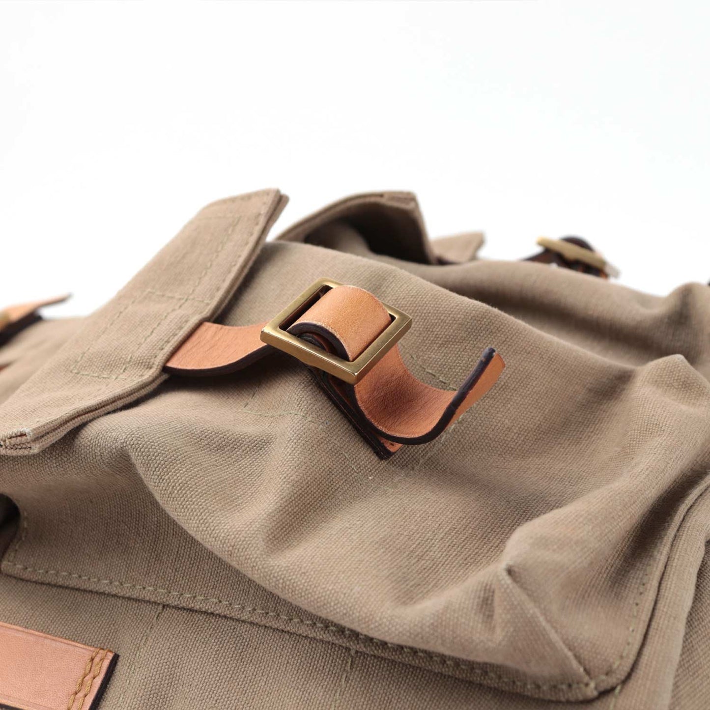 Spring 2003 Canvas Leather Shoulder Bag
