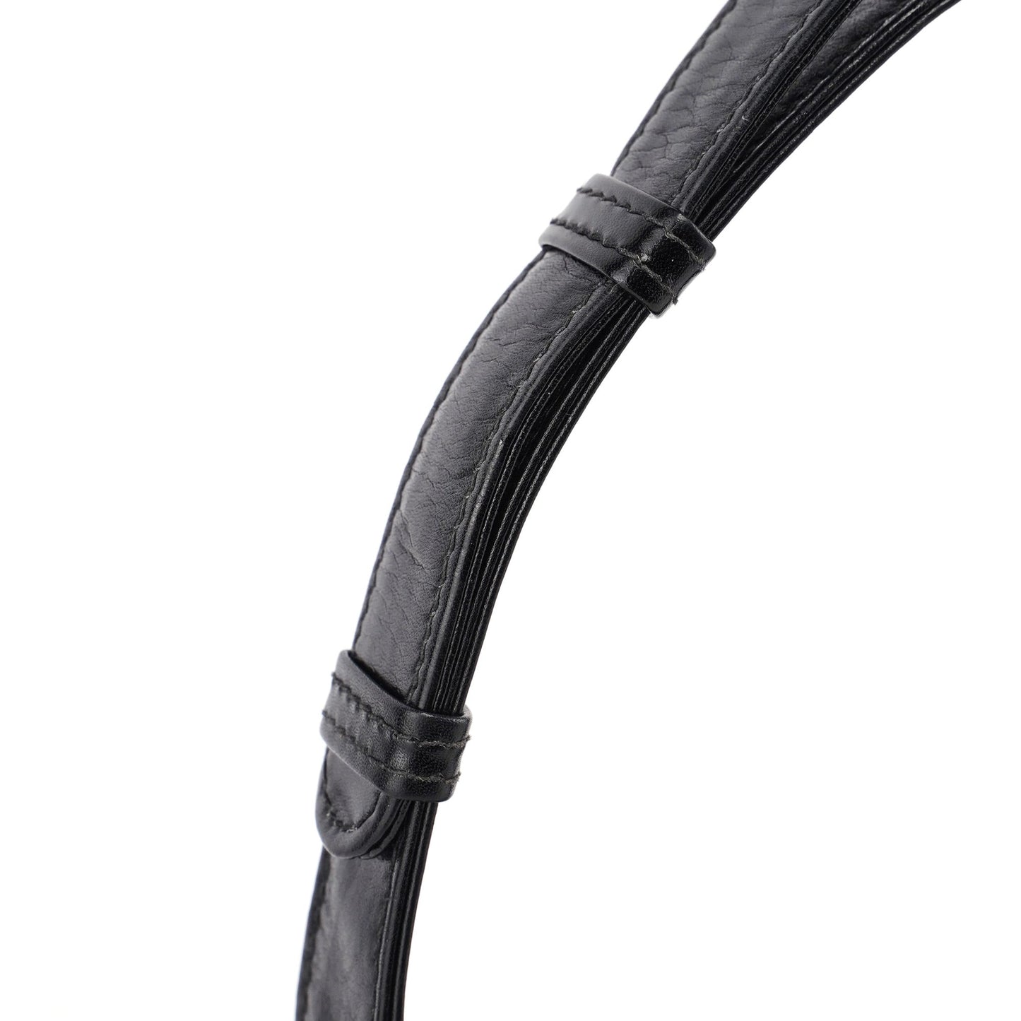 Vintage Black Calfskin G Shoulder Bag