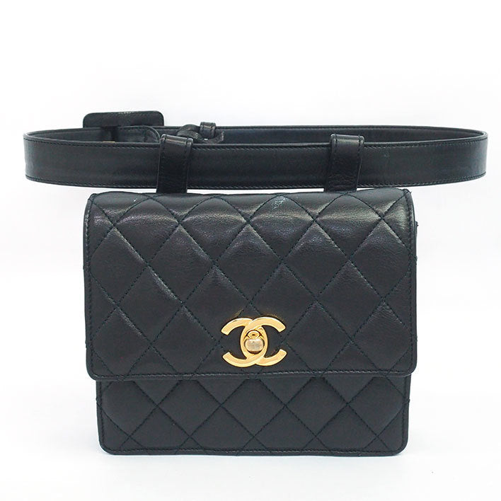 Chanel Belt Bag Lambskin Black