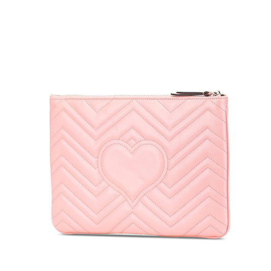 Gucci Leather GG Marmont Clutch Bag 525541
